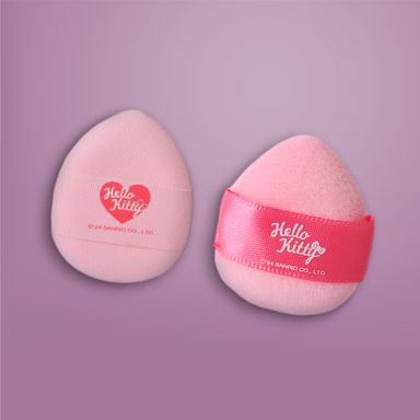 Set esponjas de maquillaje tipo puff rosas 3 piezas hello kitty sanrio -  Sanrio