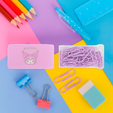 Set clips aluminio lila 42 piezas kuromi sanrio -  Sanrio