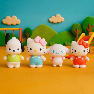 Blind box regreso a clases 3 cm sanrio -  Sanrio