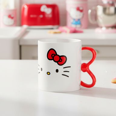 Taza cerámica blanca 440 ml hello kitty sanrio -  Sanrio