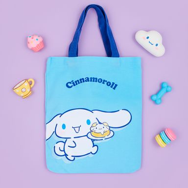 Bolsa de compras fruit textil azul 29x5x32 cm cinnamoroll sanrio -  Sanrio