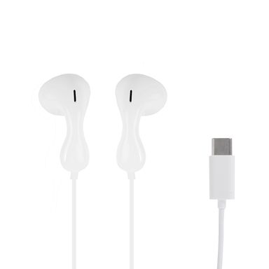 Audífonos de cable blancos 120 cm tipo c -  Miniso