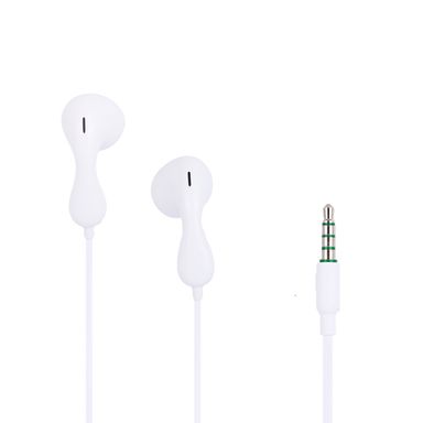 Audífonos de cable blancos 120 cm 3.5 mm -  Miniso