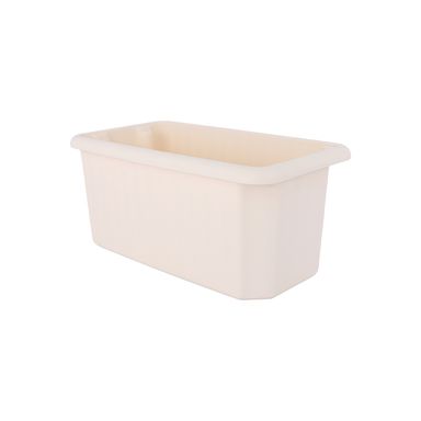 Organizador de escritorio rectangular plástico beige 27x15x12.8 cm -  Miniso