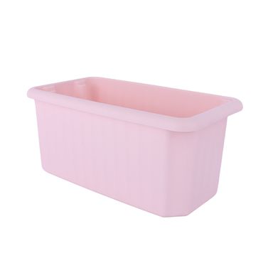 Organizador de escritorio rectangular plástico rosa 27x15x12.8 cm -  Miniso