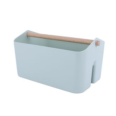 Organizador de escritorio con división plástico menta 28.2x17.14.8 cm -  Miniso