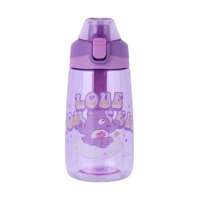 Tomatodo con asa tritán morado 500 ml generosita ositos cariñositos -  Care Bears