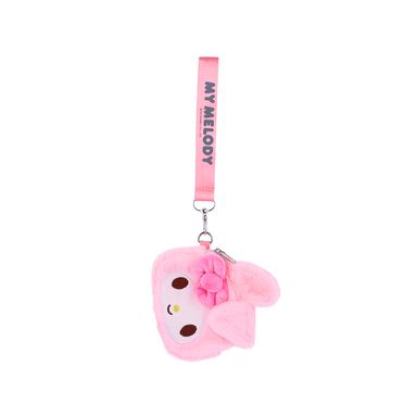 Porta bolsas para desechos de mascotas 100% poliéster rosa 9x9x4 cm my melody sanrio -  Sanrio