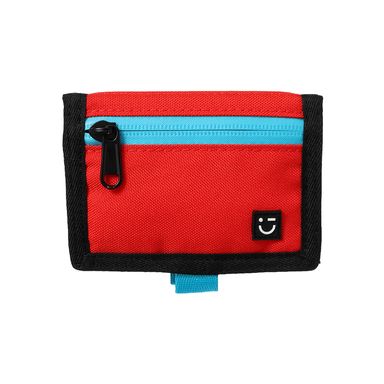 Billetera para hombre bifold textil naranja 12x1 cm -  Miniso