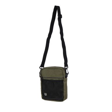 Bolso bandolera minimalista textil verde 16x21 cm -  Miniso