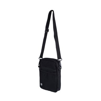 Bolso bandolera casual textil negro -  Miniso