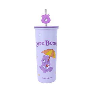 Tomatodo con tapa y sorbete acero inoxidable morado 800 ml generosita ositos cariñositos -  Care Bears