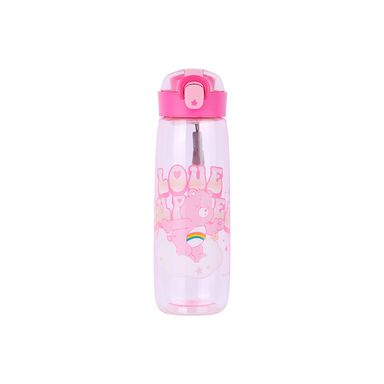 Tomatodo con tapa enroscable plástico rosa 600 ml alegrosita ositos cariñositos -  Care Bears