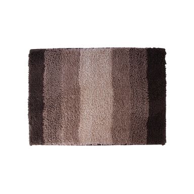 Tapete decorativo afelpado 100% poliéster café 60x40 cm -  Miniso