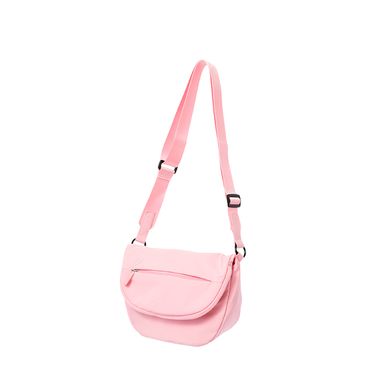 Bolso crossbody minimalista textil rosa 26x19x10 cm -  Miniso