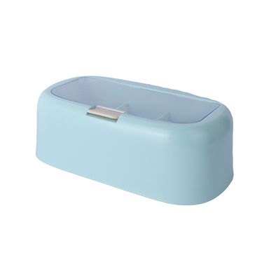 Organizador de maquillaje antipolvo plástico verde aqua 27x9.5x14.3 cm -  Miniso