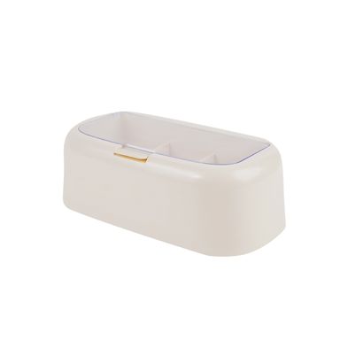 Organizador de escritorio minimalista sintético blanco 23.5x8.5 cm -  Miniso