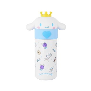 Termo con tapa enroscable acero inoxidable azul 350 ml cinnamoroll sanrio -  Sanrio
