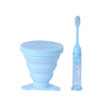 Kit limpieza bucal portátil silicona azul 2 piezas cinnamoroll -  Sanrio