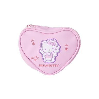 Monedero en forma de corazón sintético rosa 11x9x6 cm hello kitty sanrio -  Sanrio