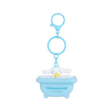 Llavero con luz diseño de tina de baño sintético azul 7.2 cm cinnamoroll sanrio -  Sanrio