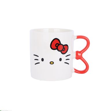 Taza cerámica blanca 440 ml hello kitty sanrio -  Sanrio