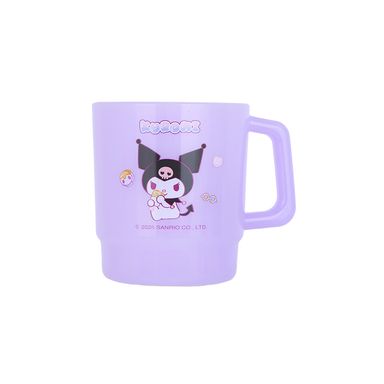 Taza para baño infantil fábrica de dulces plástico morada 10.5x9.5 cm kuromi sanrio -  Sanrio