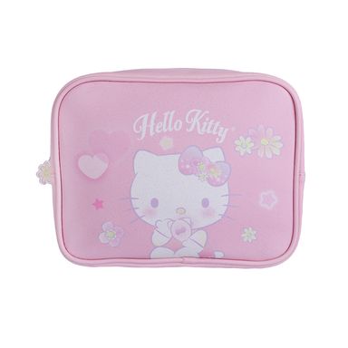 Cosmetiquera sintética rosa 22x18x7 cm hello kitty sanrio -  Sanrio