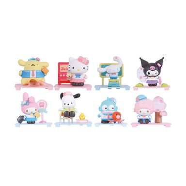 Blind box academia de estrellas 6.6x6.6 cm caja de acrílico sanrio -  Sanrio