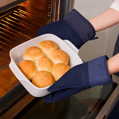 Manopla de silicona para horno de la serie cool style (1 pieza) (azul marino oscuro) -  Miniso