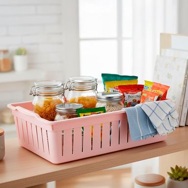 Organizador de la serie macaron (grande) (rosa) -  Miniso