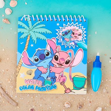 Pintura en acuarela serie lilo & stitch disney -  Lilo & Stitch