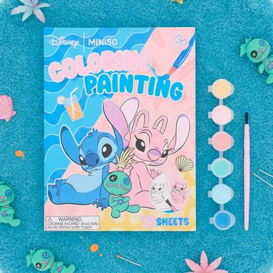 Set para jugar colorear pintura serie lilo & stitch disney -  Lilo & Stitch