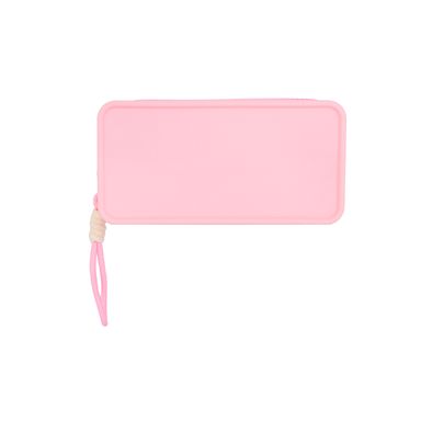 Bolsa de almacenamiento de silicona de la serie cube sugar (mediana) (rosa) -  Miniso