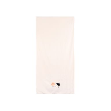 Toalla de baño miniso microfibra serie cute animals cat 140cm x 70cm -  Miniso