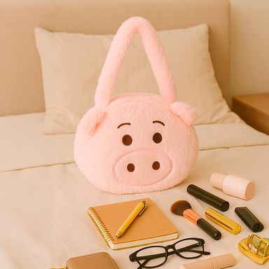 Bolso crossbody toy story textil rosa 23x5x20 cm afelpado hamm disney -  Toy Story