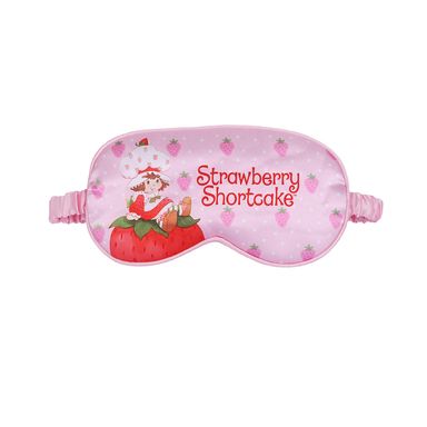 Antifaz para dormir textil rosa 20x10 cm rosita fresita -  Strawberry Shortcake