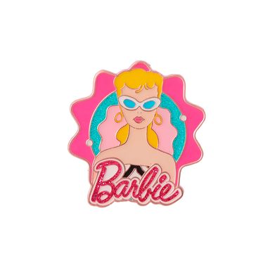 Pin decorativo metálico multicolor barbie -  Barbie