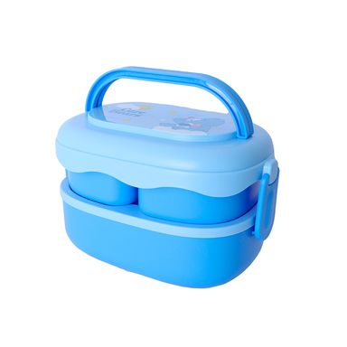 Taper de alimentos plástico azul 1600 ml gruñosito ositos cariñositos -  Care Bears