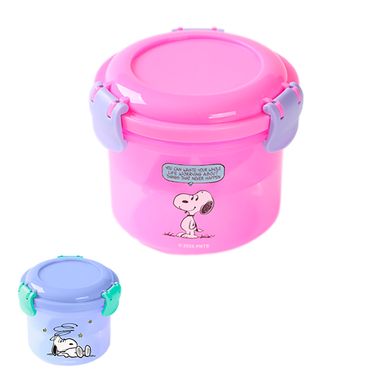 Taper de alimentos vintage plástico 450 ml snoopy -  Snoopy