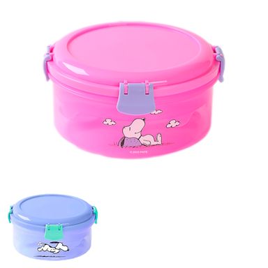 Taper de alimentos vintage plástico 1100 ml snoopy -  Snoopy