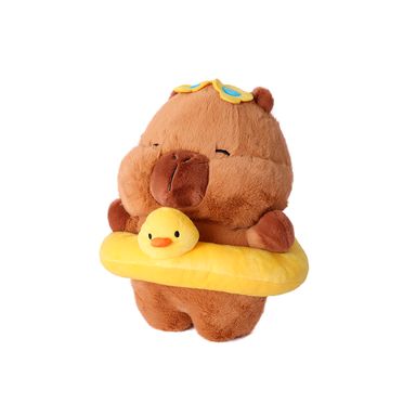 Peluche con inflable de patito felpa 21x30 cm mimi bara -  Mini Family