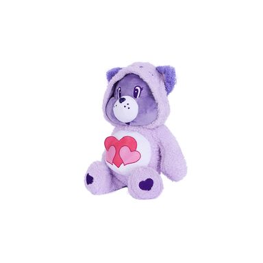Peluche disfraz de gato felpa morado 36x26 cm generosita ositos cariñositos -  Care Bears