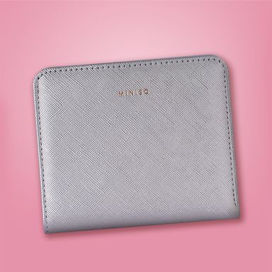 Cartera para mujer minimalista sintética 11x2x10 cm -  Miniso