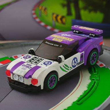 Bloques de construcción vehículo de carreras morado 3 en 1 169 piezas -  Miniso