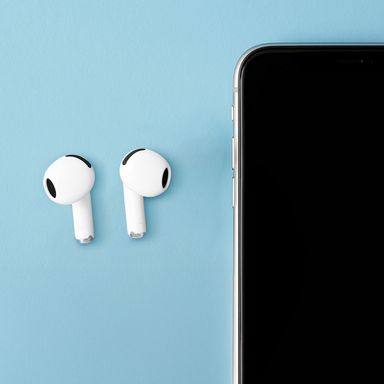 Audífonos inalámbricos con estuche de carga easy go sintéticos blancos tws -  Miniso