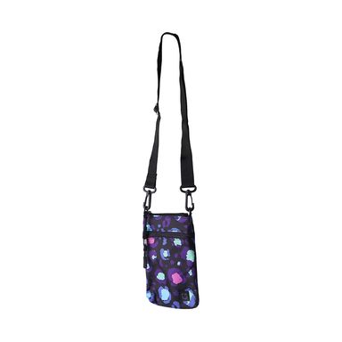 Bolso bandolera estampado animal print textil multicolor -  Miniso