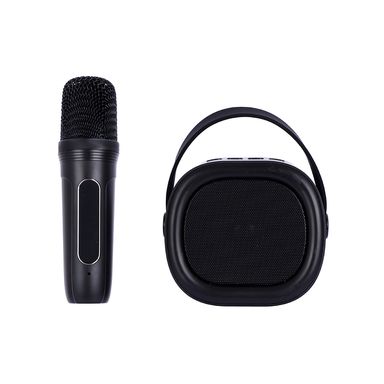 Parlante inalámbrico con micrófono sintéticos negros 2 piezas -  Miniso