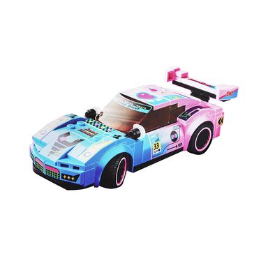 Bloques de construcción vehículo de carreras azul 3 en 1 169 piezas -  Miniso