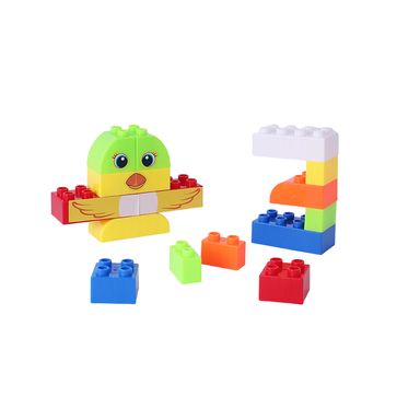 Bloques de construcción libre armado azul 58 piezas -  Miniso